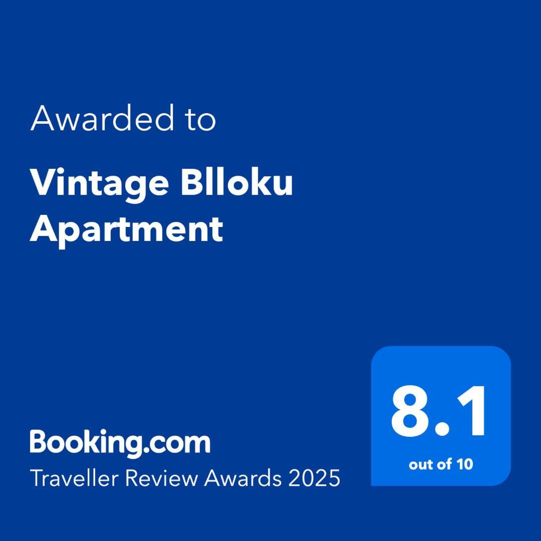 Vintage Blloku Apartment Tirana Buitenkant foto